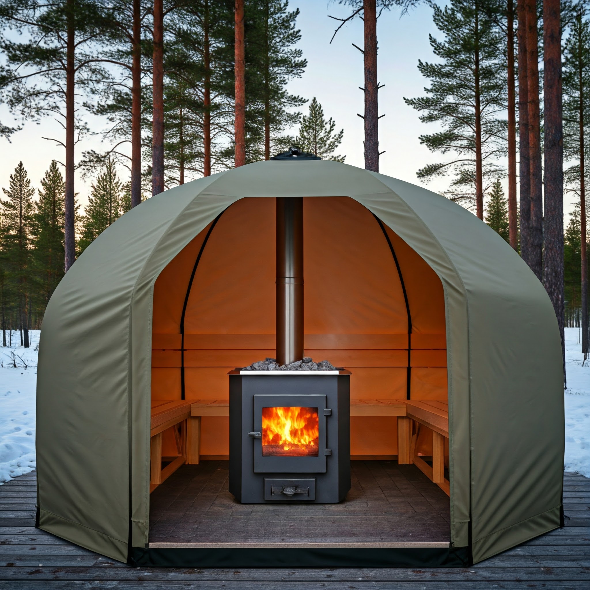 Outdoor Sauna Tent